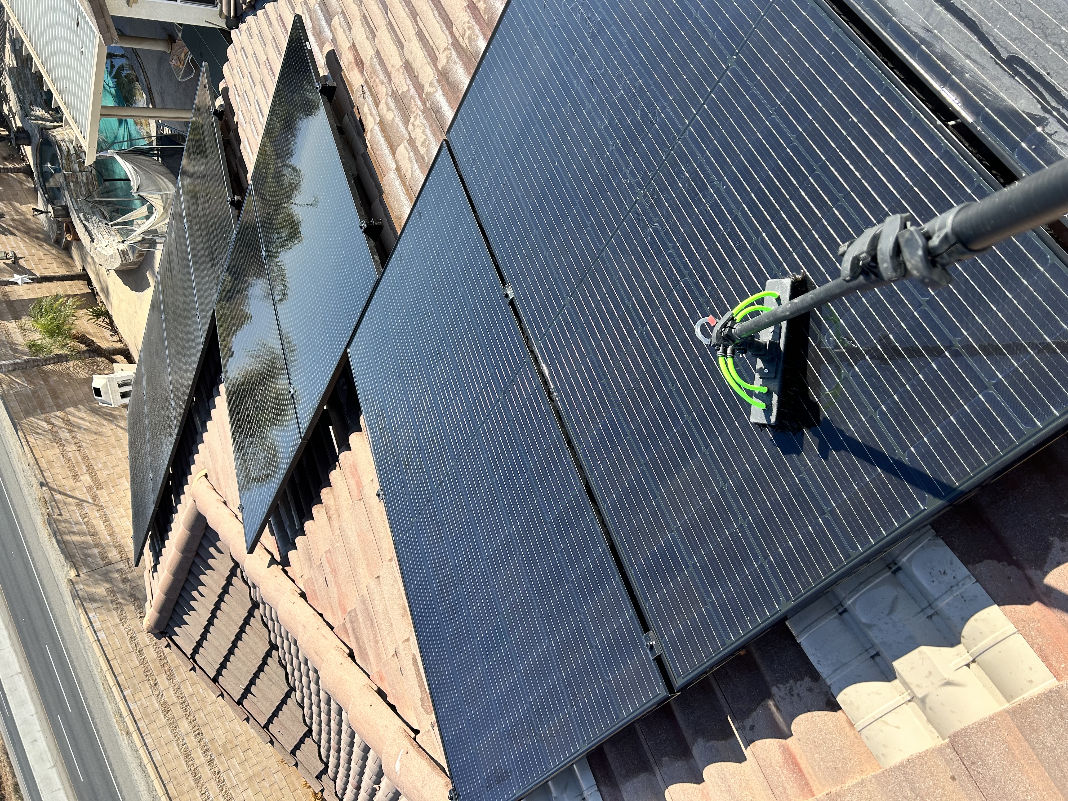 Solar panel cleaning Murrieta CA Premier Window Cleaning